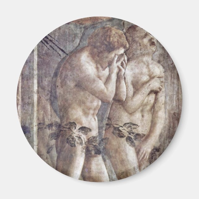 Expulsion From Paradise By Masaccio (Best Quality) Magnet (Front)