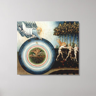 Expulsion from Paradise Canvas Print