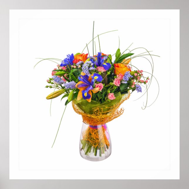 Exquisite Flowers Poster (Front)