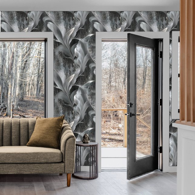 Exquisite, Ghost-like Spiderweb DIY Peel and Stick Wallpaper (Creator Uploaded)