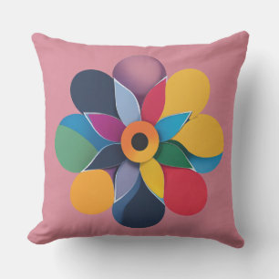 Exquisite Handcrafted Throw Pillow" Cushion