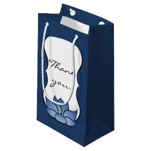 Exquisite Lotus in Blue Gift Bag
