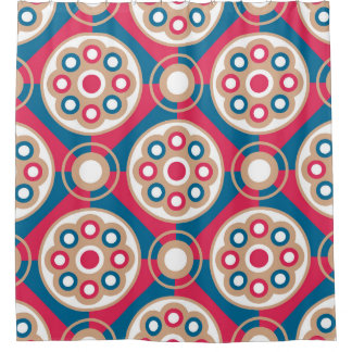 Exquisite,  luxurious,  mediaeval seamless pattern shower curtain