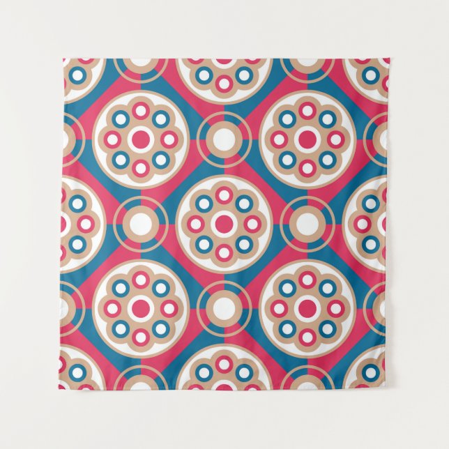 Exquisite,  luxurious,  medieval seamless pattern, tapestry (Front)