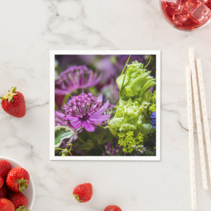 Exquisite magic of blossoms #1 napkin