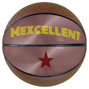 Exquisite Maron Metallic Pattern Basketball