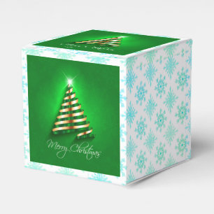 Exquisite Merry Christmas Classic Favor Box