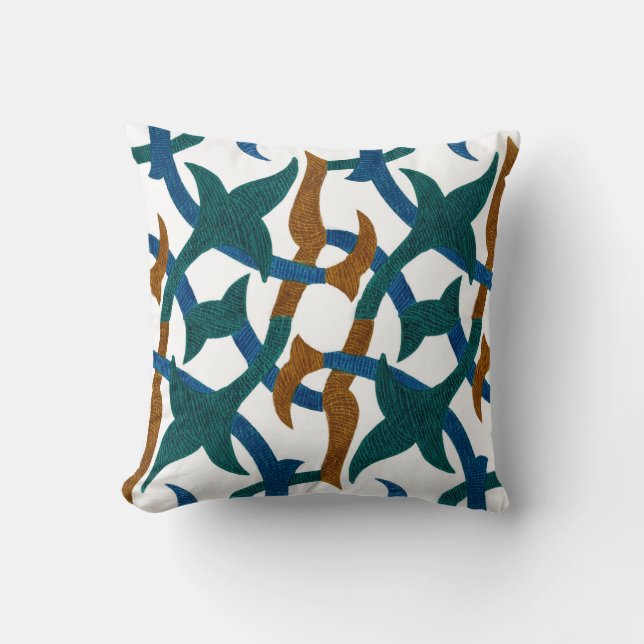 Exquisite Moroccan Pillow Elegance Throw Home deco (Front)