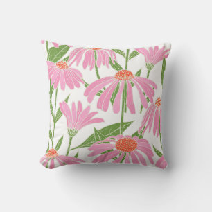 Exquisite Orchid Garden Cushion