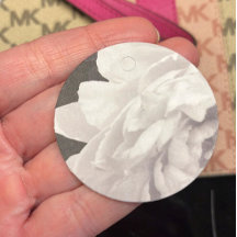 Exquisite Peony Black and White