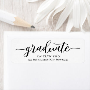 Exquisite Taste Editable Colour Graduation Address