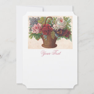 Exquisite vintage antique Custom Invitation. Invitation