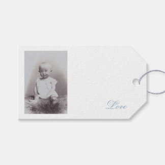 Exquisite vintage baby tag FromMyDesk