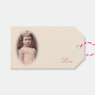 Exquisite vintage girl tag FromMyDesk