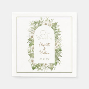 Exquisite Wedding Reception Napkins