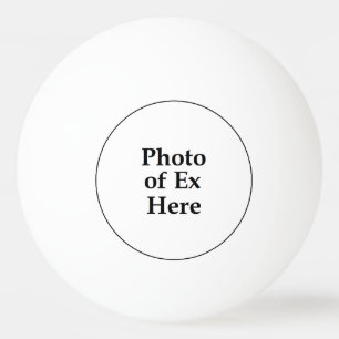 Ex's Photo Ping Pong Ball
