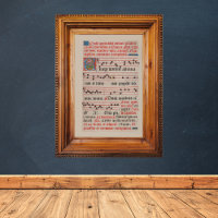 Exsurge Domine Antiphon Mediaeval Music Manuscript