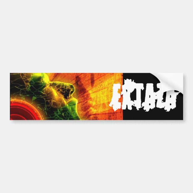 EXTAZA DJ Bumper Sticker (Front)