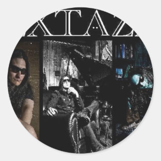 Extaza Round Sticker