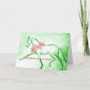 EXTENDED DANCING Greeting Card
