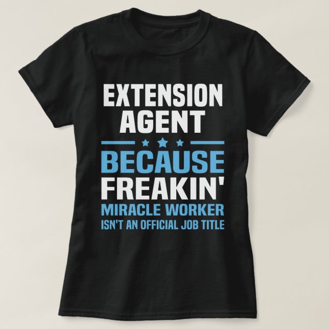 Extension Agent T-Shirt (Design Front)