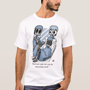 Extension Cord Men's White T-Shirt