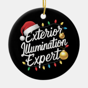 Exterior Illumination Expert Christmas Light Decor Ceramic Tree Decoration