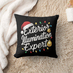 Exterior Illumination Expert Christmas Light Decor Cushion