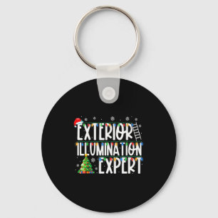 Exterior Illumination Expert Christmas Light Xmas Key Ring
