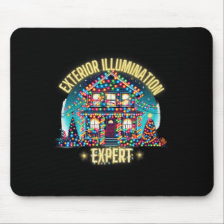 Exterior Illumination Expert Christmas Lights Deco Mouse Pad
