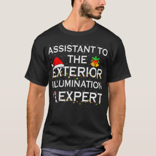 Exterior Illumination Expert Christmas Lights Deco T-Shirt