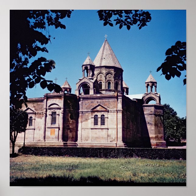 Exterior of Etchmiadzin Cathedral Poster (Front)