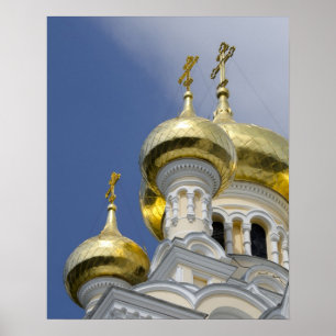 Exterior of Saint Alexander Nevsky Cathedral 3 Poster