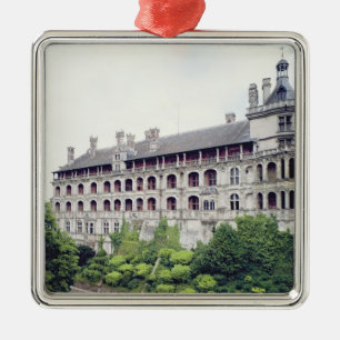 Exterior of the Facade des Loges Metal Tree Decoration