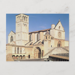 Exterior of the Upper and Lower Church, 1228-53 Postcard