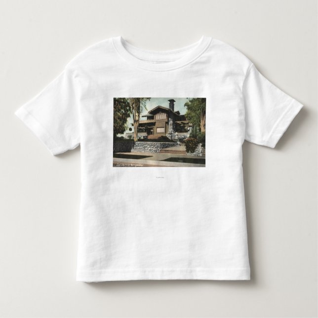 Exterior View of a Californian Bungalow Toddler T-Shirt (Front)