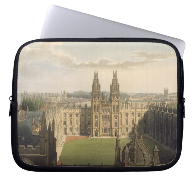 Exterior view of All Souls College, taken from the Laptop Sleeve (Front)