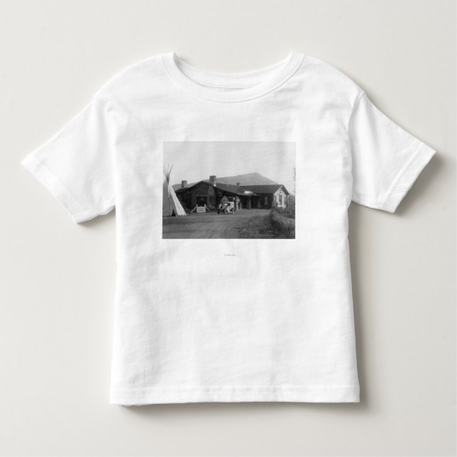 Exterior View of an Native American Tribal Toddler T-Shirt (Front)