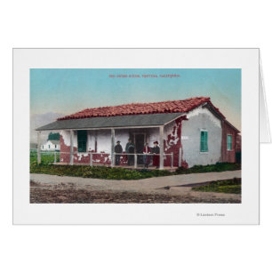 Exterior View of an Old Adobe HomeVentura, CA