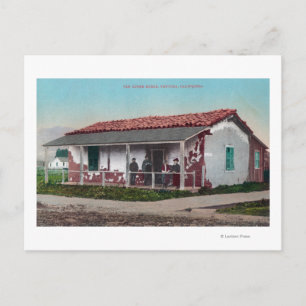Exterior View of an Old Adobe HomeVentura, CA Postcard