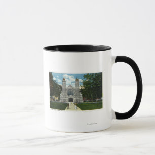Exterior View of Bates College Chapel Mug