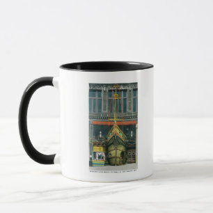 Exterior View of Bernstein's Fish Grotto on Mug