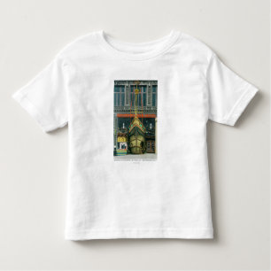Exterior View of Bernstein's Fish Grotto on Toddler T-Shirt