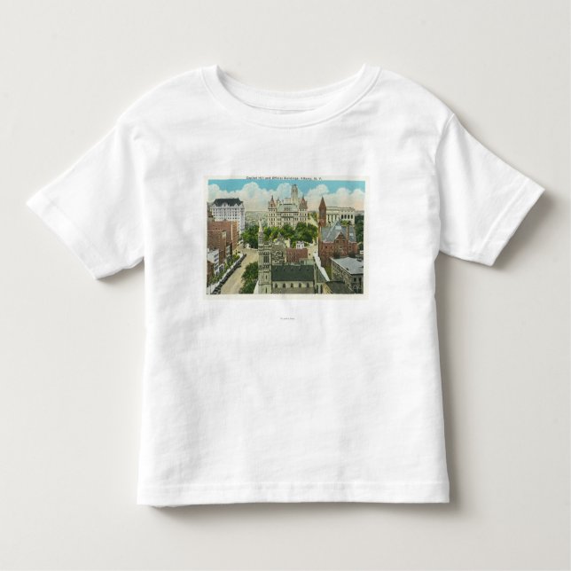 Exterior View of Capitol Hill and Official Toddler T-Shirt (Front)