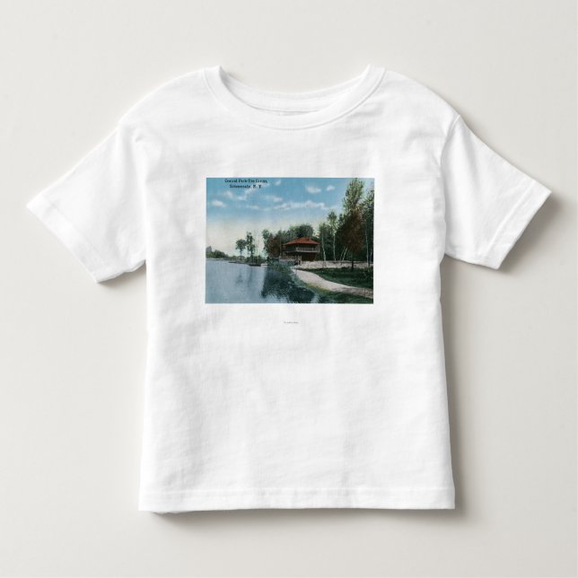 Exterior View of Central Park Casino Toddler T-Shirt (Front)