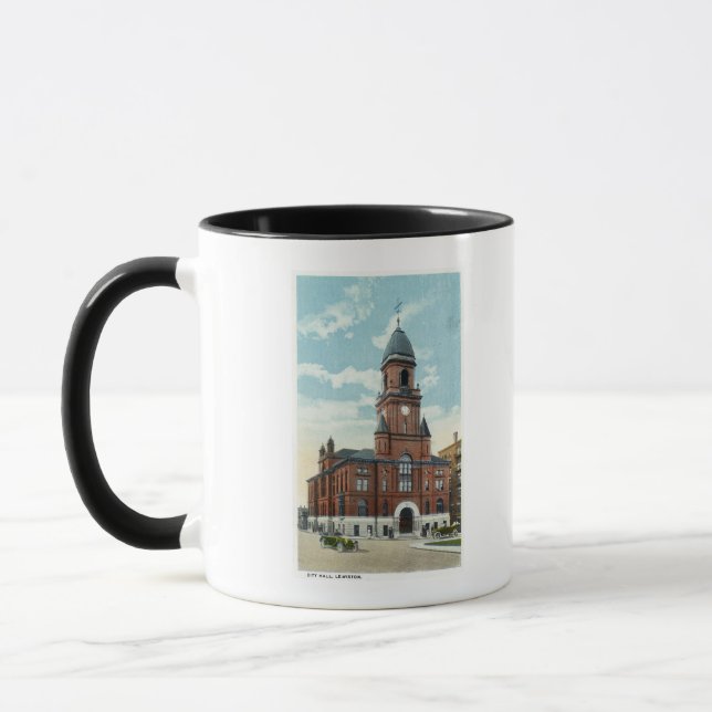 Exterior View of City Hall Mug (Left)