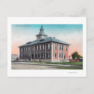 Exterior View of City HallSalinas, CA Postcard