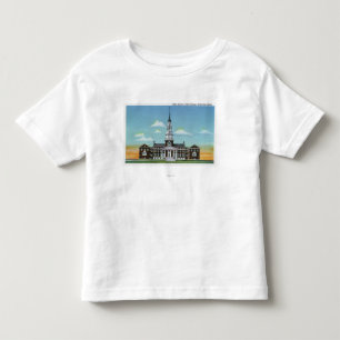 Exterior View of Colby College Miller Library Toddler T-Shirt
