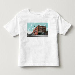 Exterior View of Cunningham Hotel on Lewis St Toddler T-Shirt