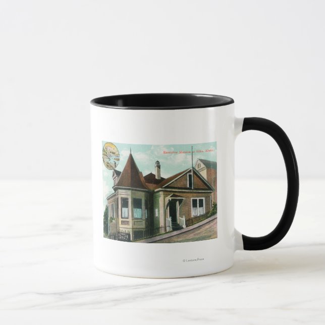 Exterior View of Executive MansionSitka, AK Mug (Right)